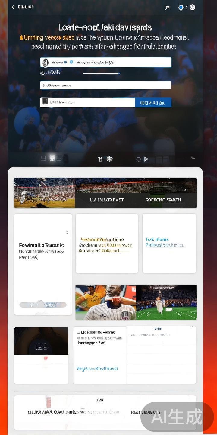 乐竞体育首页观看直播的完整操作指南与详细步骤介绍 在乐竞体育首页,用户可以通过赛事分类或搜索功能快速